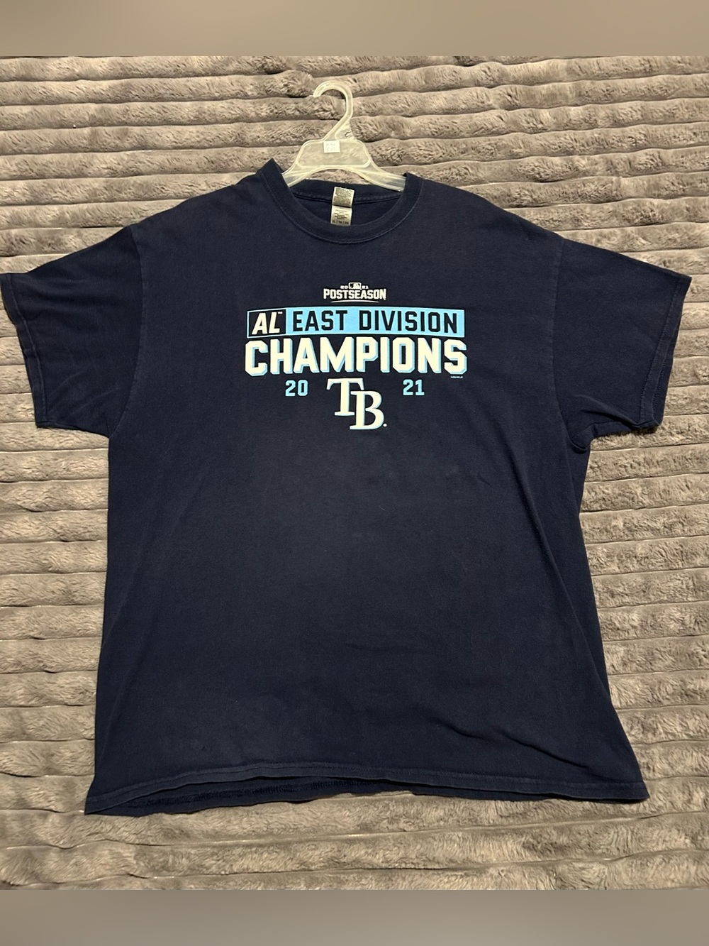 Tampa Bay Rays 2021 American League East Division Champions Graphic T-Shirt
